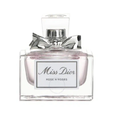 Dior Christian  Ladies Miss  Rose N'roses Edt Spray 0.17 oz Fragrances 3348901501040 In Rose / White