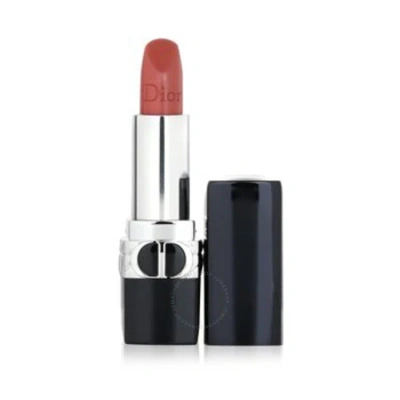 Dior Christian  Ladies Rouge  Floral Care Refillable Lip Balm Refill 0.12 oz # 100 Nude Look (sat In White