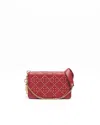 Dior Christian  Lady  Clutch Bag In Red