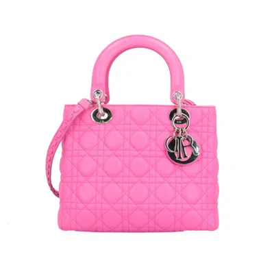Pre-owned Dior Christian  Lady  Pink Shoulder Bag ()