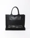Dior Christian  Large Mesh Book Tote Bag