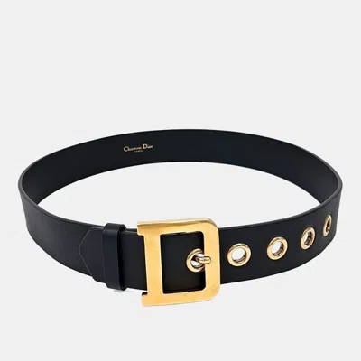 Pre-owned Dior Christian  Leather Quake Belt In Multicolor