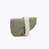 Dior Christian  Leather Saddle Crossbody Bag