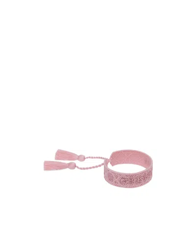 Dior Christian  Logo Bracelet In Pink