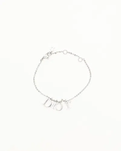 Dior Christian  Logo Letters Bracelet