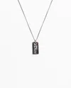 Dior Christian  Logo-plaketten-halskette