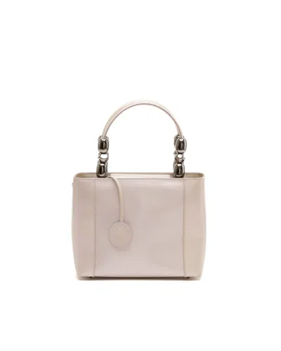 Pre-owned Dior Christian  Malice Top Handle Bag In Beige