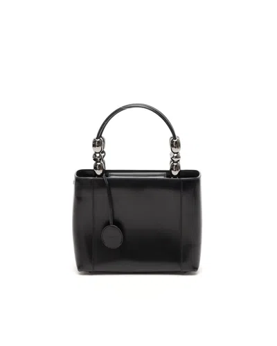 Pre-owned Dior Christian  Malice Top Handle Bag In Black