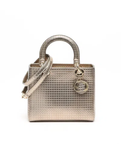 Dior Christian  Medium Cannage Lady  Bag