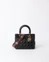 Dior Christian  Medium Soft Lady  Cannage Bag
