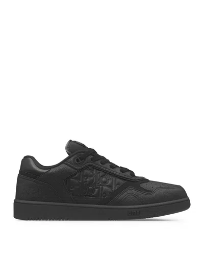 Dior Christian  Men B27 Low Sneaker In Black