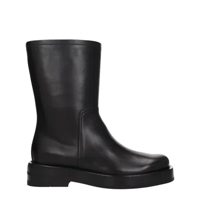Dior Christian  Men's Boots Leather Black