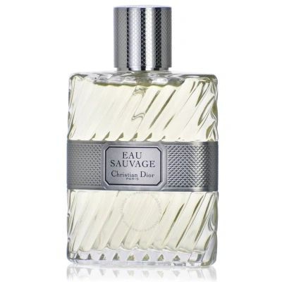 Dior Christian  Men's Eau Sauvage Edt Spray 3.4 oz (tester) Fragrances 3348901073868 In White