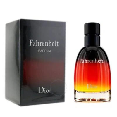 Dior Christian  Men's Fahrenheit Parfum Edp Spray 2.5 oz (75 Ml) In Pink / Violet