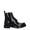 Dior Christian  Men's Leather Boots Black