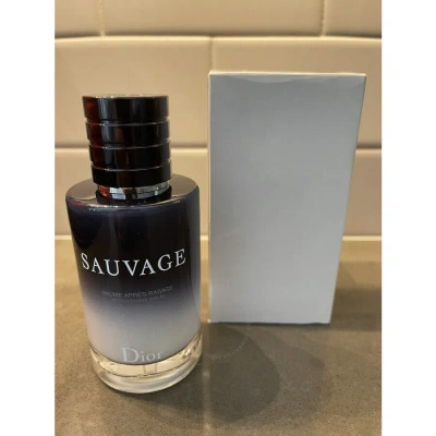 Dior Christian  Men's Sauvage Aftershave 3.4 oz (tester) Fragrances 3348901293990 In White