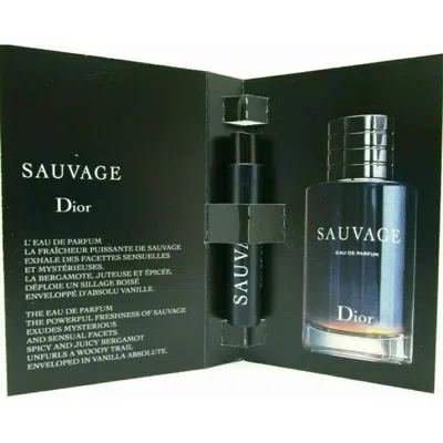 Dior Christian  Men's Sauvage Edp Spray 0.03 oz Fragrances 3348901371889