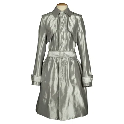 Pre-owned Dior Christian  Men Trench Coat In Gray