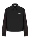 Dior Zipped Blouson Jacket With Christian  Paris Tag In Black
