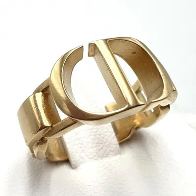 Pre-owned Dior Christian  Metal Band Ring ()