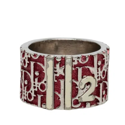 Pre-owned Dior Christian  Metal Band Ring ()