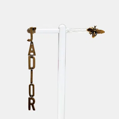 Pre-owned Dior Christian  Metal Earrings In Multicolor