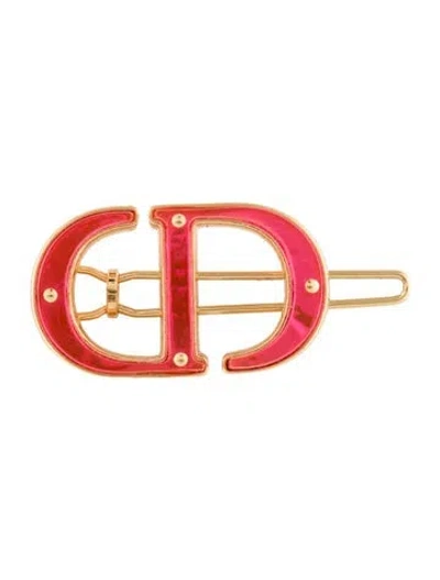Pre-owned Dior Christian  Metal Hairclip W/tags In Multi