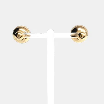 Pre-owned Dior Christian  Metal Tribal Earrings In Multi