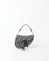 Dior Christian  Mini Oblique Saddle Bag