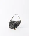 Dior Christian  Mini Oblique Saddle Bag