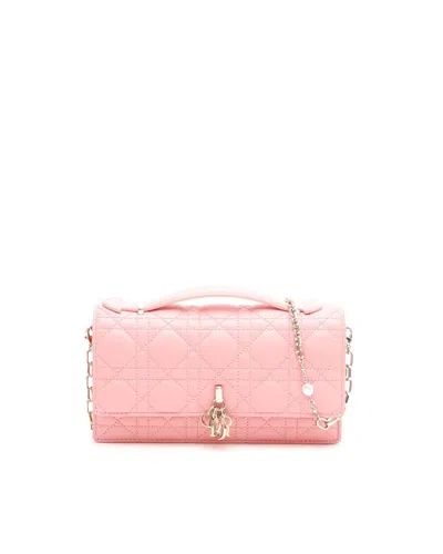 Dior Christian  Miss/my  Mini Bag In Pink