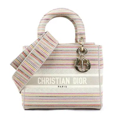 Pre-owned Dior Christian  Multi-color Canvas Handbag Shoulder Bag ()