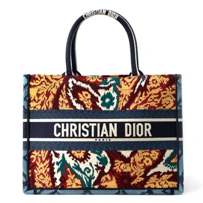 Pre-owned Dior Christian  Multi-color Canvas Tote Bag ()