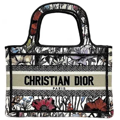 Pre-owned Dior Christian  Multi-color Jacquard Handbag Tote Bag ()