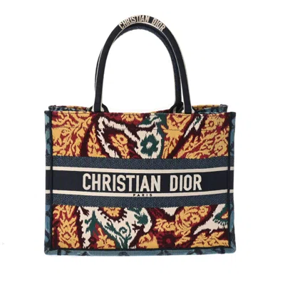 Pre-owned Dior Christian  Multi-color Jacquard Tote Bag ()