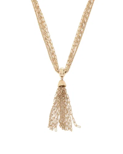 Dior Christian  Multu Chain Necklace In Green