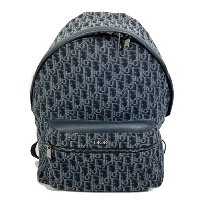 Pre-owned Dior Christian  Navy Other Backpack ()