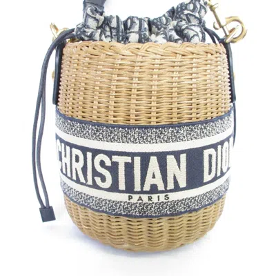 Pre-owned Dior Christian  Navy Shoulder Bag () In Blue