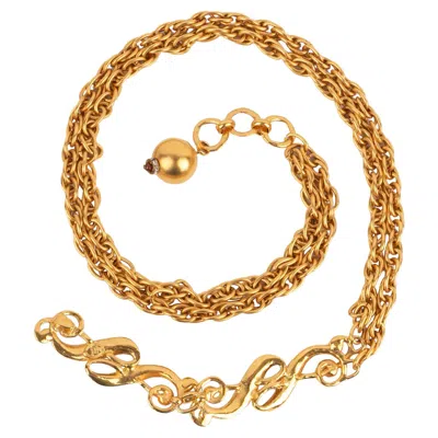 Pre-owned Dior Christian  Necklace / Belt In Multi