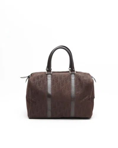 Dior Christian  Oblique Boston Bag