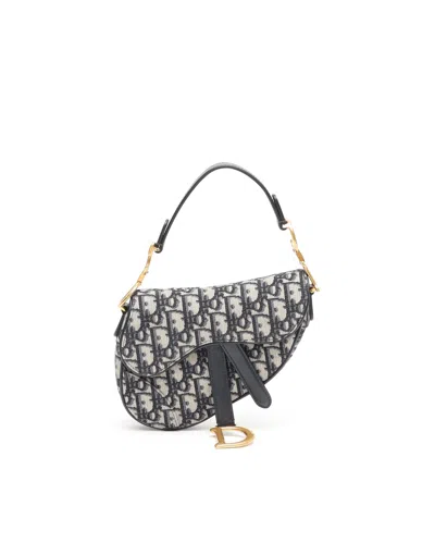 Dior Christian  Oblique Mini Saddle Bag