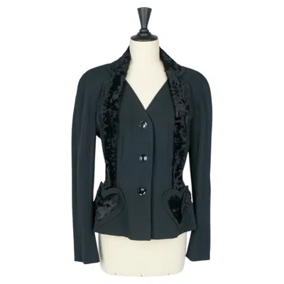 Pre-owned Dior Christian  "off-duty Icons" Jacket By John Galliano, Winter 2005 In Black
