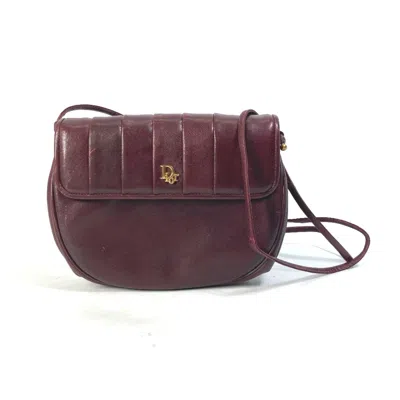 Pre-owned Dior Christian  Other Leather Shoulder Bag ()