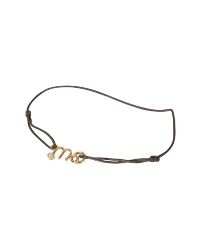 Pre-owned Dior Christian  Oui 0.01 Ct. Tw. Diamond Bracelet (authentic Pre-loved)