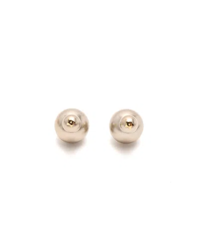 Dior Christian  Pearl Tribales Earrings In Gold