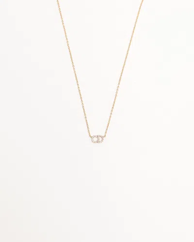 Dior Christian  Petit Cd Rhinestone Necklace