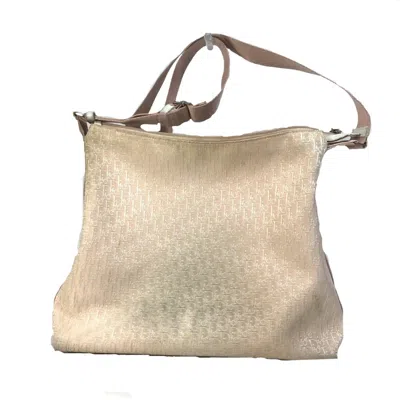 Pre-owned Dior Christian  Pink Cloth Shoulder Bag ()