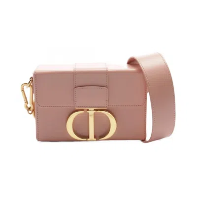 Pre-owned Dior Christian  Pink Leather Shoulder Bag ()