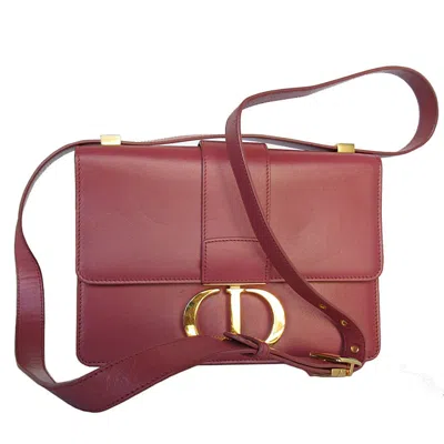 Pre-owned Dior Christian  Pink Leather Shoulder Bag ()