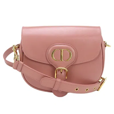 Pre-owned Dior Christian  Pink Leather Shoulder Bag ()
